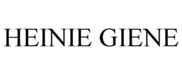 HEINIE GIENE trademark