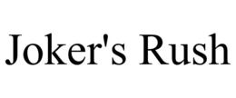 JOKERS RUSH trademark