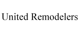 UNITED REMODELERS trademark