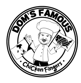 DOM'S FAMOUS • CHICKEN FINGERS • trademark