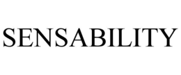 SENSABILITY trademark