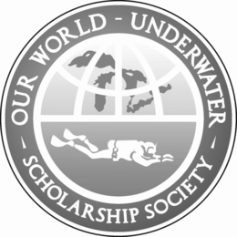OUR WORLD UNDERWATER - SCHOLARSHIP SOCIETY trademark