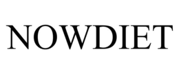 NOWDIET trademark