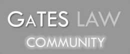 GATES LAW COMMUNITY trademark