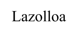 LAZOLLOA trademark