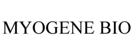 MYOGENE BIO trademark