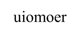 UIOMOER trademark