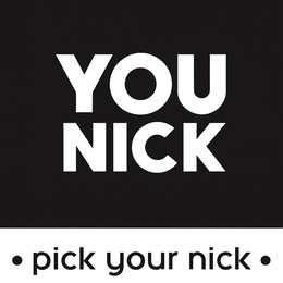 YOU NICK PICK YOUR NICK trademark
