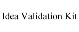 IDEA VALIDATION KIT trademark