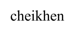 CHEIKHEN trademark