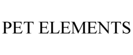 PET ELEMENTS trademark
