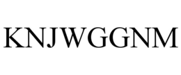 KNJWGGNM trademark