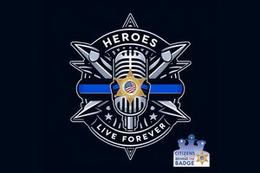HEROES LIVE FOREVER CITIZENS BEHIND THE BADGE trademark