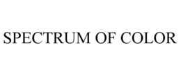 SPECTRUM OF COLOR trademark