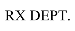 RX DEPT. trademark