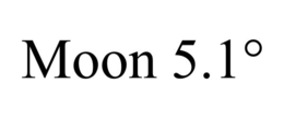 MOON 5.1° trademark