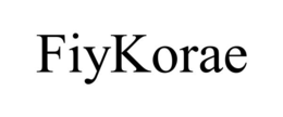 FIYKORAE trademark