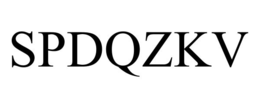 SPDQZKV trademark