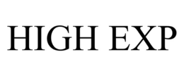 HIGH EXP trademark