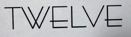 TWELVE trademark