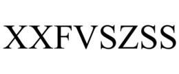 XXFVSZSS trademark