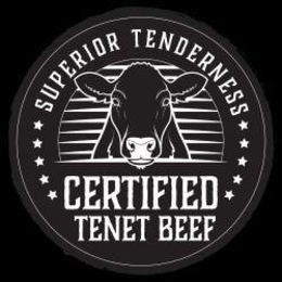SUPERIOR TENDERNESS CERTIFIED TENET BEEF trademark