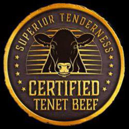 SUPERIOR TENDERNESS CERTIFIED TENET BEEF trademark