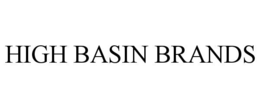 HIGH BASIN BRANDS trademark