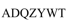 ADQZYWT trademark