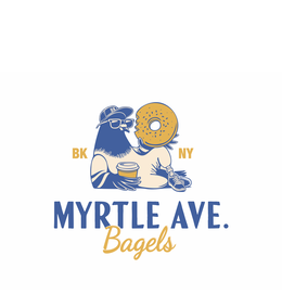 BK BK NY MYRTLE AVE. BAGELS trademark