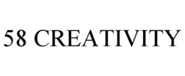 58 CREATIVITY trademark