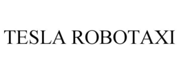 TESLA ROBOTAXI trademark