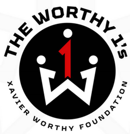 1W THE WORTHY 1'S XAVIER WORTHY FOUNDATION trademark