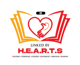 LINKED BY H.E.A.R.T.S HELPING EVERYONE ACQUIRE RESOURCES THROUGH SHARING trademark