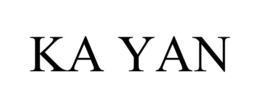 KA YAN trademark