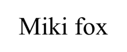 MIKI FOX trademark
