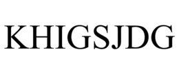 KHIGSJDG trademark