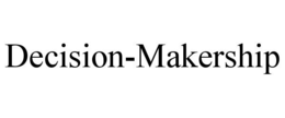 DECISION-MAKERSHIP trademark