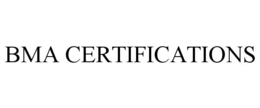 BMA CERTIFICATIONS trademark