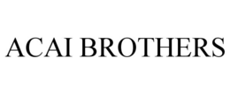 ACAI BROTHERS trademark