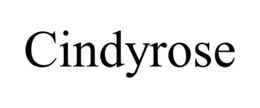 CINDYROSE trademark
