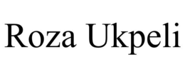 ROZA UKPELI trademark