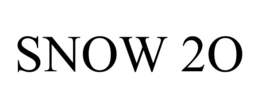 SNOW 2O trademark