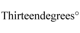 THIRTEENDEGREES° trademark