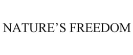 NATURE’S FREEDOM trademark