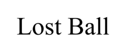 LOST BALL trademark
