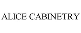 ALICE CABINETRY trademark