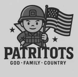 PATRITOTS GOD FAMILY COUNTRY trademark