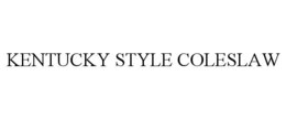 KENTUCKY STYLE COLESLAW trademark