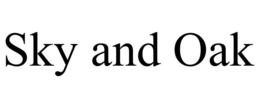 SKY AND OAK trademark